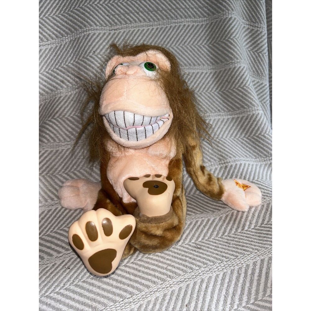 GEMMY Joe Blow the Farting Monkey Plush Animated Novelty Adult Toy Works D1